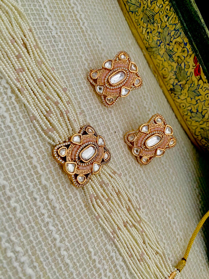 TARA POLKI CZ CHOKER SET